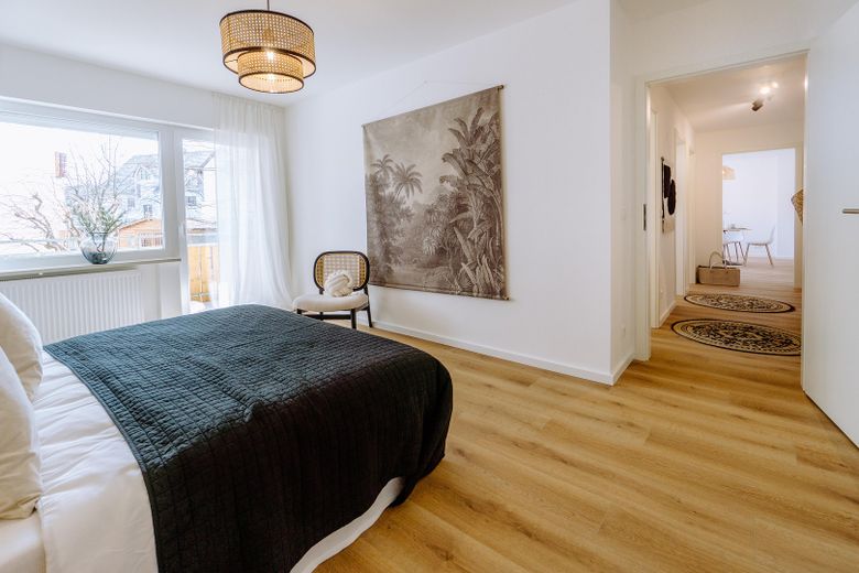 Schlafzimmer + Flur