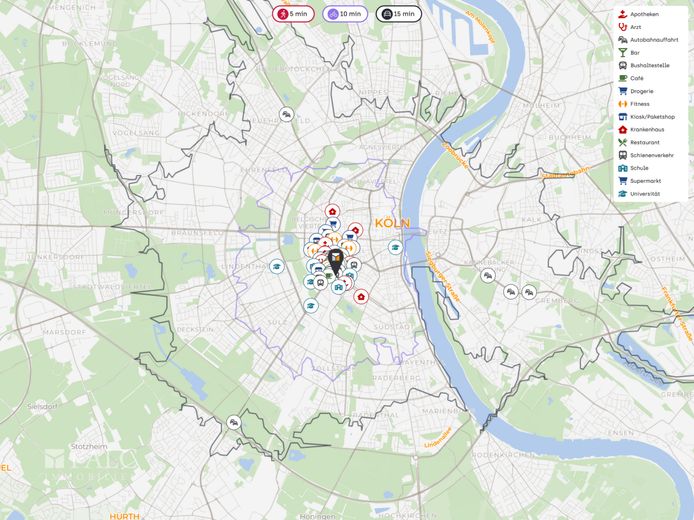 2-Zimmer-Wohnung - Toplage in Köln! – Makrolage