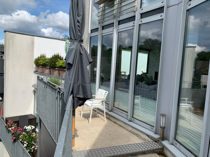 Penthouse-Maisonette von/an Privat – Balkon