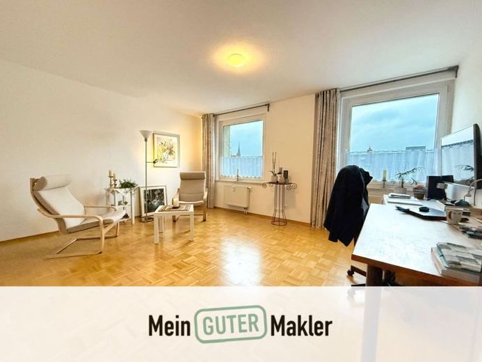 Stijlvol 2-kamerappartement met balkon op het zuidwesten op de 5e verdieping van Bremerhaven – Foto 1