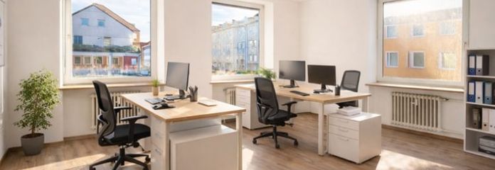 zentrale Büroetage – umfassend renoviert! - in Toplage FFB - provisionsfrei für den Mieter
