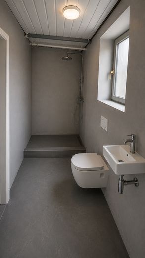 Kernsanierte 2-Zimmer-Wohnung mit großer Wohnküche in Bruchsal-Heidelsheim – Bad (abb. ähnlich)