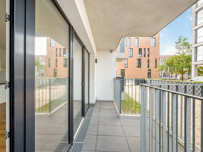 Moderne 3-Zimmer-Wohnung mit Einbauküche und Balkon in Bremen! – Ansicht II: Balkon