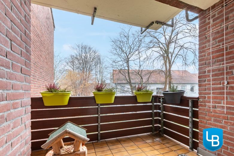 Loggia mit Südwest-Ausrichtung