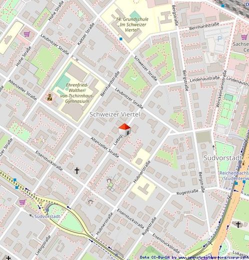 DRESDEN-PLAUEN’DE KİRALANMIŞ DAİRE – Lageplan