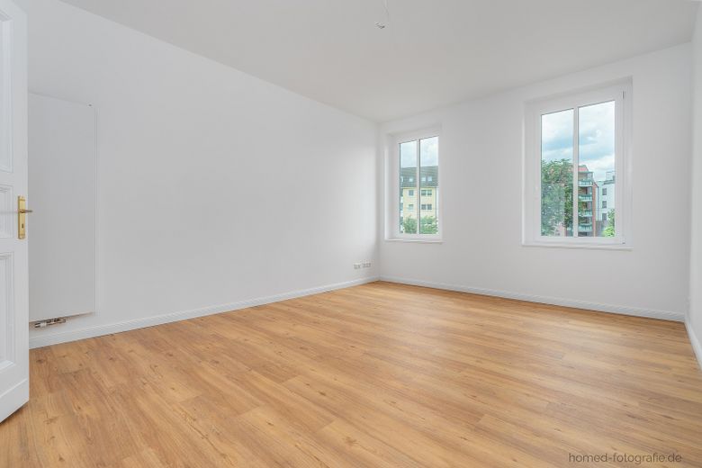 Habitación de 21 m² en piso compartido en un edificio antiguo completamente rehabilitado, primera ocupación en un nuevo piso compartido de 3 personas en Köpenick – Zimmer 1