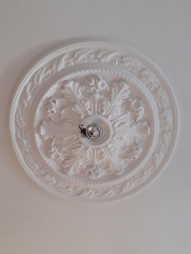 St.Pauli, Jugendstil dairesi, yaklaşık 90 m², 2 balkon – Stuckrosette