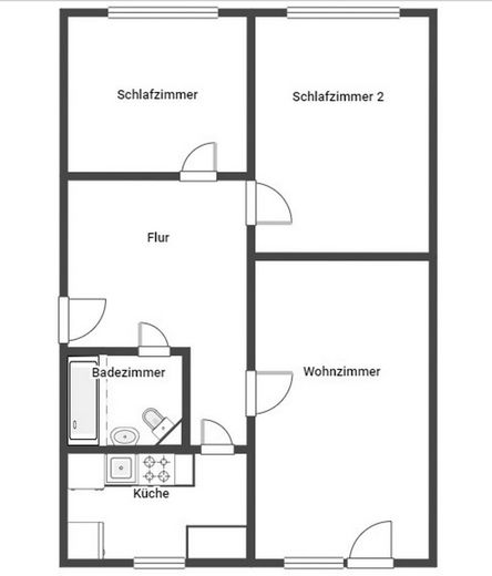 Appartement de 3 pièces à Bernau bei Berlin disponible à partir du 01.10.2026/ Après accord – Foto 29