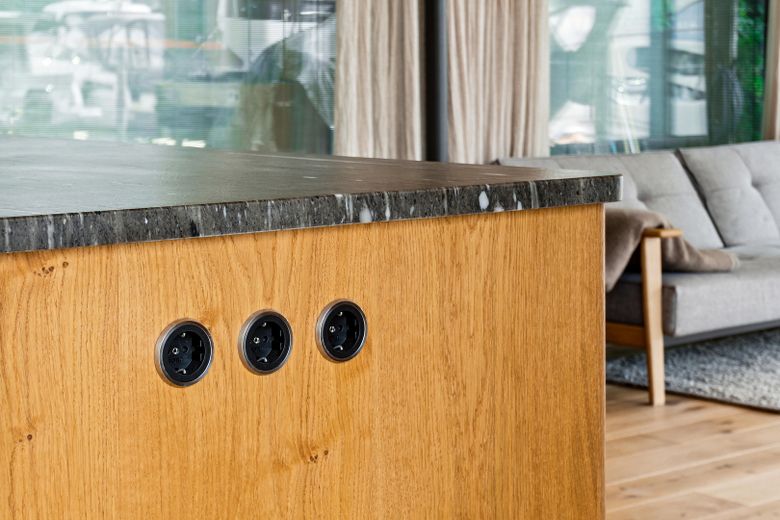 Steckdosen Kücheninsel