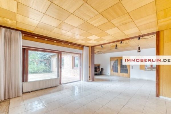 IMMOBERLIN.DE - Ampia casa unifamiliare con terrazza a sud-ovest verso un paradiso del giardino
