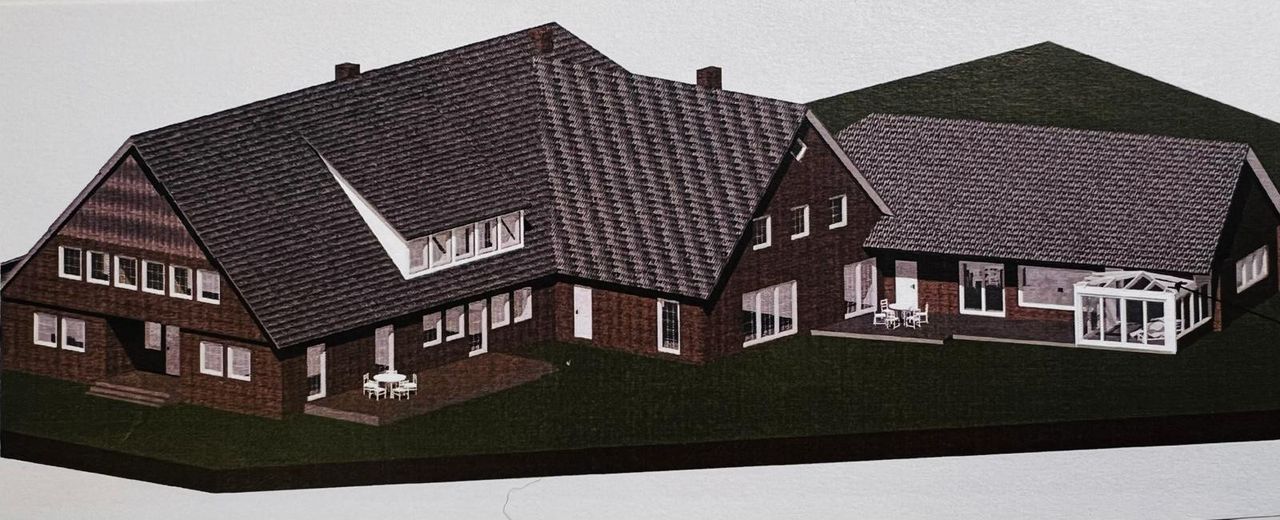 Goßzügige Wohnung für 2 Personen auf dem Strampenhof im Herzen von Bad Bevensen – Bauskizze