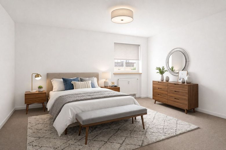 Bergblick inklusive - 2-Zimmer-Wohnung in Schleching – Visualisierung