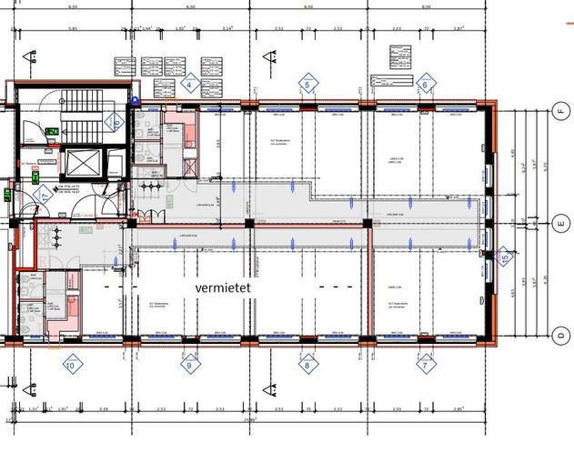 Grundrissplan 3OG Süd