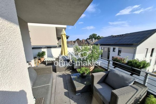 Nieuw penthouse met groot dakterras - 90m², 2 parkeerplaatsen in de ondergrondse garage, bouwjaar 2020