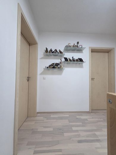 Hausgefühl statt Wohnung: Moderne 3-Zi.-Maisonette mit Garten, Terrasse & Balkon (BJ 2013) – Flur OG