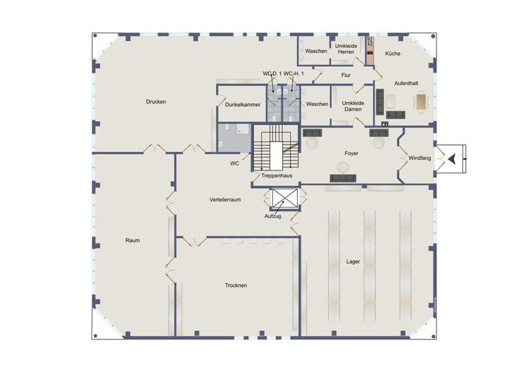 Grundriss Erdgeschoss