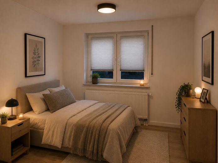 Beautiful 4-room apartment for rent in Bad Oeynhausen! (09) – Schalfzimmer