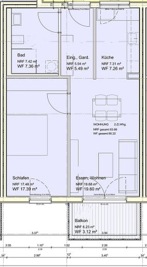 Schöne 2-Zimmer-Wohnung mit Balkon & Naturblick in neuer Wohnanlage – Foto 15