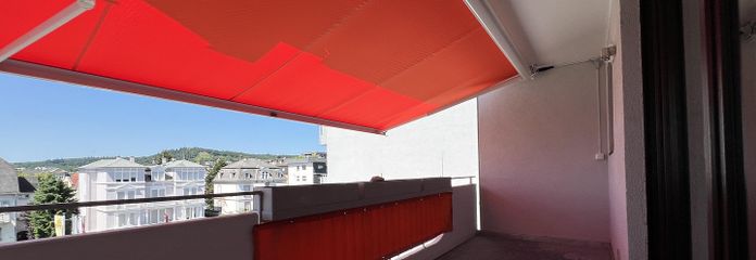 Otwarty 2-pokojowy apartament z balkonem i widokiem na Johannisberg – Großzügiger Balkon