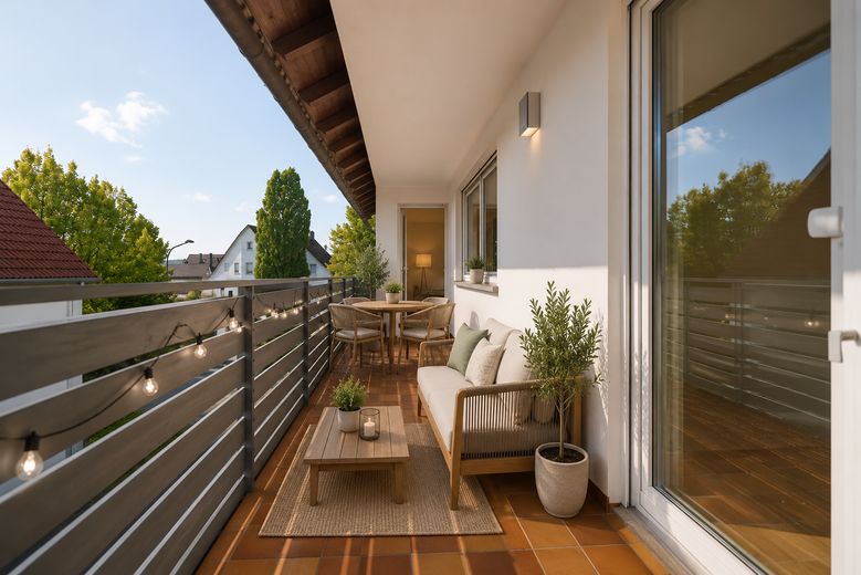4 locali | Piano terra| 110,63 mq a Krumbach (W2) – Virtuell möbliert