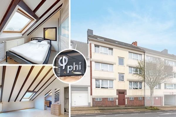 PHI AACHEN - Dobrze rozplanowane mieszkanie na piętrze z balkonem w centralnej lokalizacji Aachen-Eilendorf!