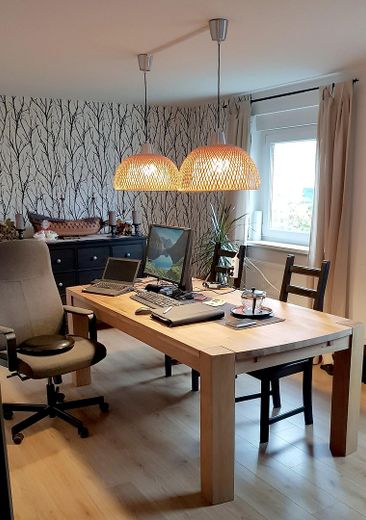 Bad Nauheim şehir merkezinde, çift garajlı müstakil ev – Home Office/Esszimmer