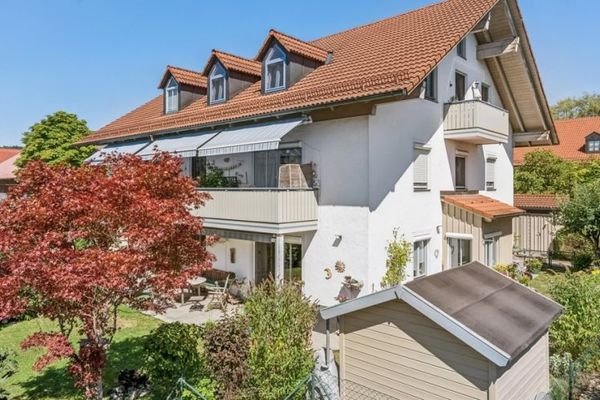 4-kamer-tuinappartement met terras op het zuiden in Geretsried – belegging met levenslang vruchtgebruik