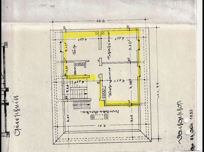 Gerenoveerd dakappartement op centrale locatie in Bottrop-Boy – Grundriss