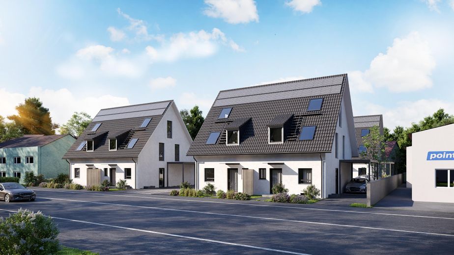 Straßenansicht Haus 1-4