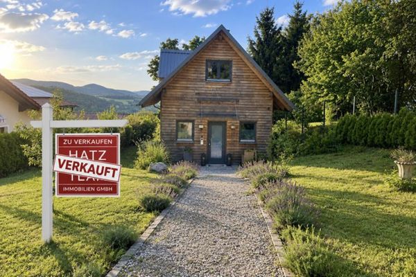 Venduto! Elegante chalet in posizione elevata con una vista panoramica da sogno su Hauzenberg!