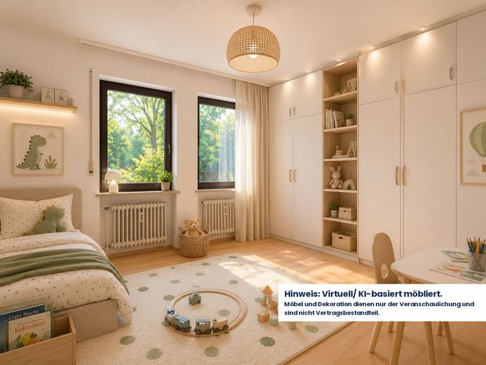 Besonderes Wohnen mit Charakter: Großzügiges EFH mit ELW und Entwicklungspotenzial – KI-Kinderzimmer-EG