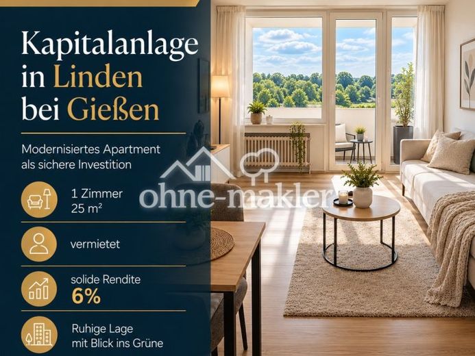 Investimento di capitale con rendimento del 6,1% – canone indicizzato, solo 14 € di costi non ripartibili – Foto 1