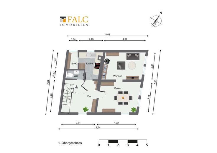 Charmantes Einfamilienhaus in zentraler Lage von Bad Wimpfen - FALC Immobilien Heilbronn – 1. Obergeschoss