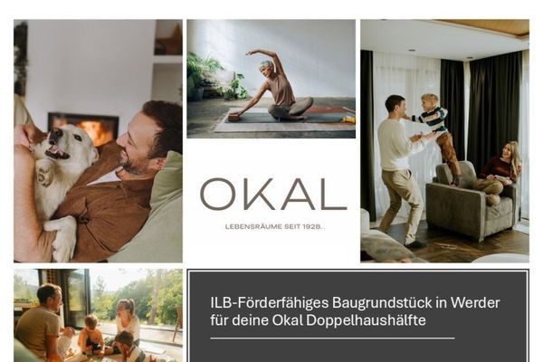 hier deine OKAL-Doppelhaushälfte bauen und die ILB Förderung nutzen!