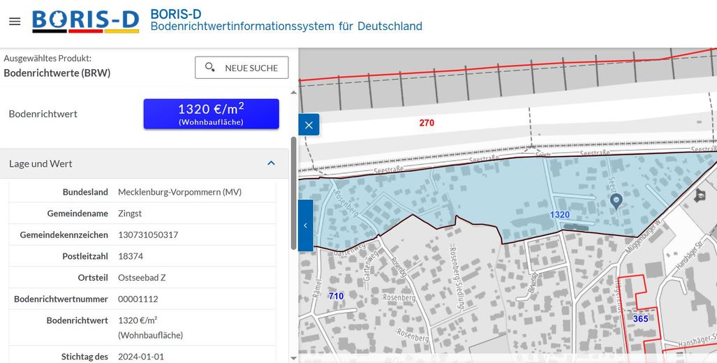 ZINGST nad Bałtykiem, blisko plaży, DOM WAKACYJNY: udział we współwłasności już od 140.000.- – BODENRICHTWERT BORIS