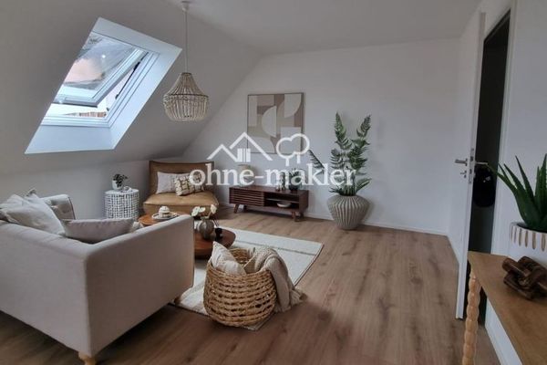 Ein Zuhause zum Wohlfühlen – frisch renovierte Dachgeschosswohnung im Bochumer Süden