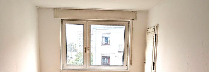 SW-Stadt semtinde keyifli daire: 2 oda, 3. kat, asansör, camlı balkon – Zimmer links