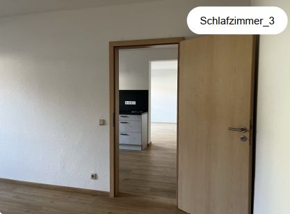 Exklusive 2-Raum Wohnung mit Terrasse/Garten, Stellplatz und EBK – Schlafzimmer