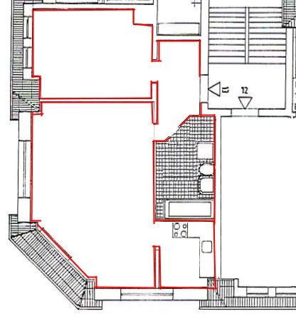 Helle 2-Zimmer Dachgeschosswohnung in Leipzig-Wiederitzsch – Grundriss