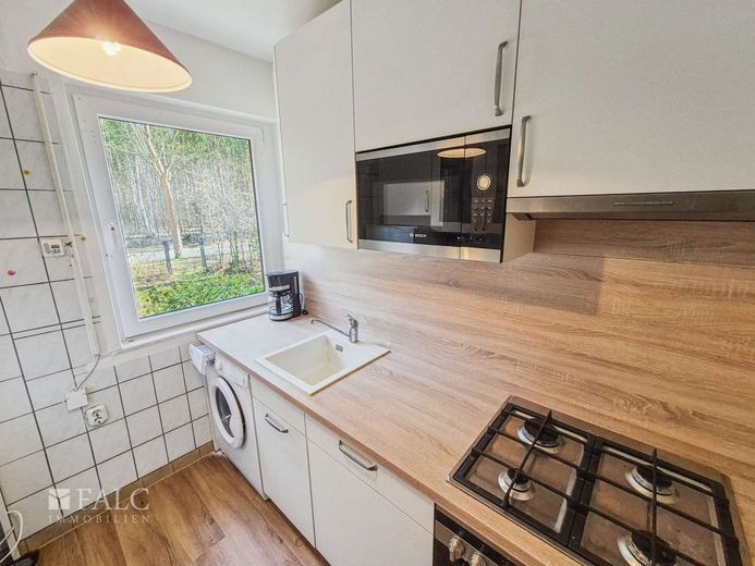 Einfamilienhaus mit Garten an Berliner Stadtgrenze - FALC Immobilien – Küche