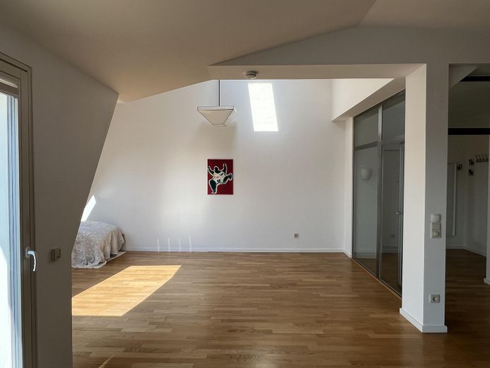 Der Bereich mit Loft-Flair