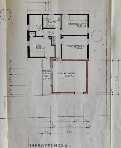 منزل لعائلة أو عائلتين - درج منفصل - مرآب بمساحة 50 م² - مباشرةً في روتنبورغ – GRUNDRISS OG MIT ANBAU