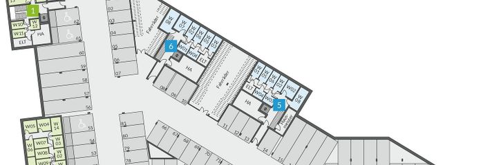 Grundriss Tiefgarage