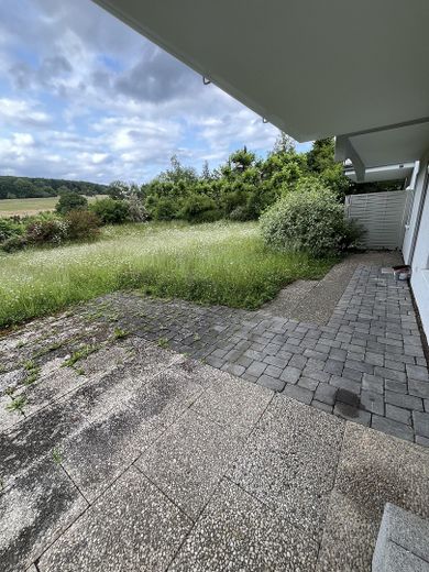 Terrasse mit Blick ins Grüne
