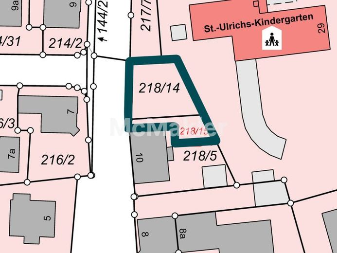 Attraktives Baugrundstück mit rechtskräftiger Baugenehmigung für ein Dreifamilienhaus mit Pool – Foto 1