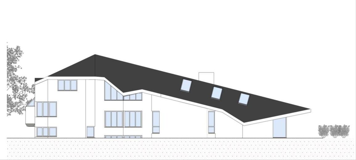 Renoviert & provisionsfrei: Lichtdurchflutete, moderne Villa auf Traumgrundstück – Ansicht Norden