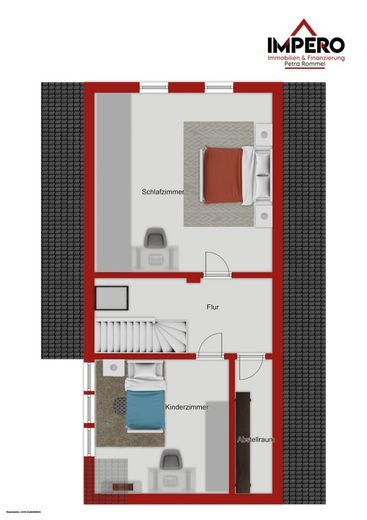 RESERVIERT - KLEIN, ABER OHO! Modernisiertes Einfamilienhäuschen mit Charme in 95346 Stadtsteinach - Einziehen &amp; Wohlfühlen! – Dachgeschoss