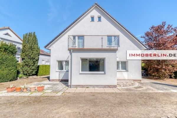 IMMOBERLIN.DE - Grande maison individuelle/bifamiliale avec jardin exposé au sud dans un emplacement de premier choix