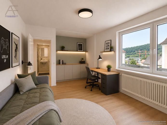 Licht. Raum. Lebensqualität. - Ein Zuhause zum Ankommen und Wohlfühlen mit Entwicklungspotenzial. – Jugendzimmer