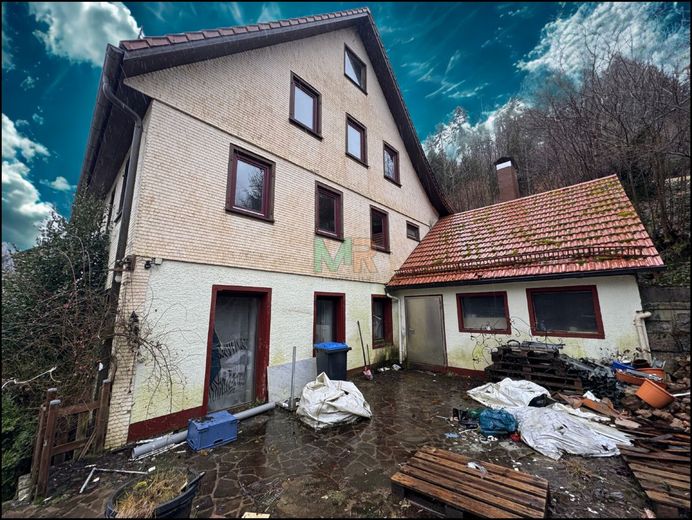 Wohn- und Geschäftshaus an der Schönmünz im Schwarzwald – Seitenansicht Haus 3